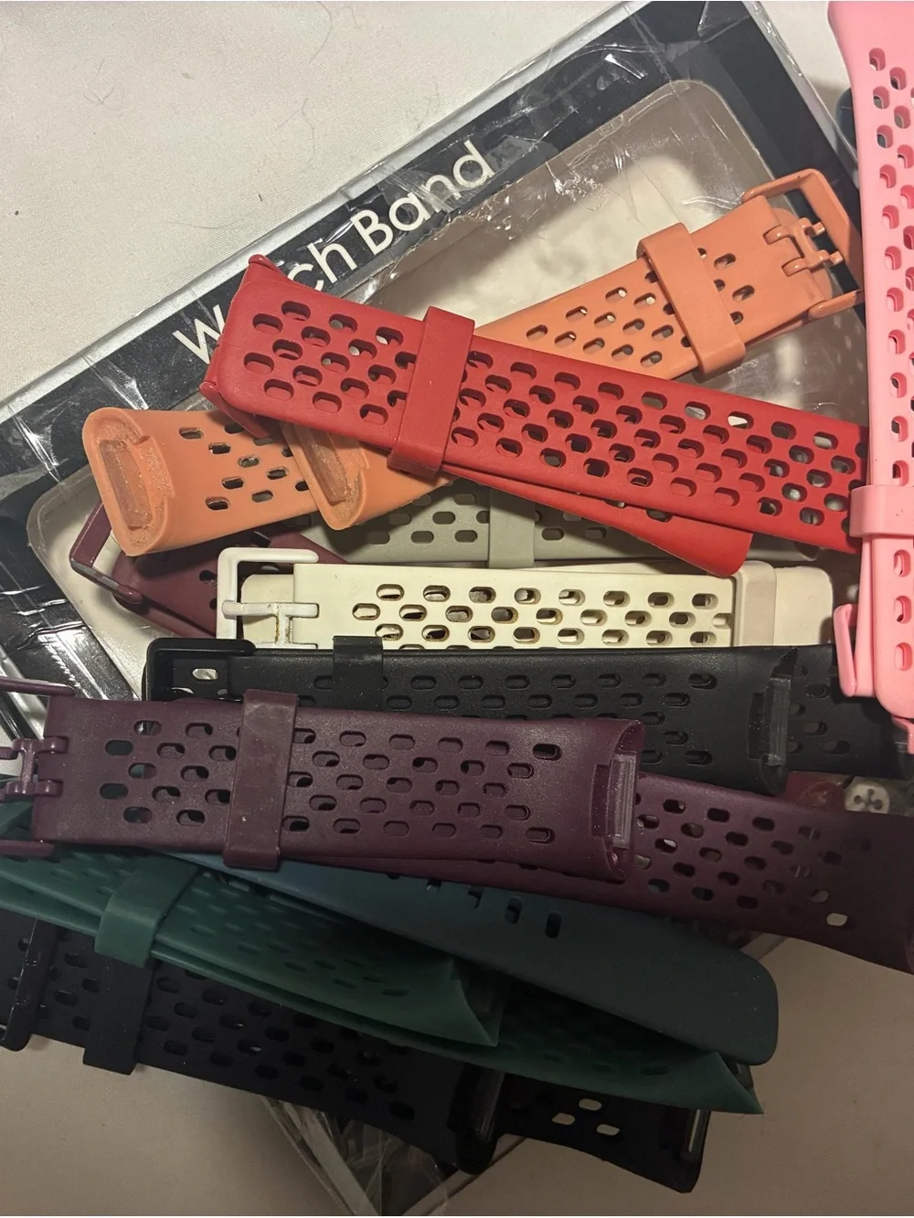 Interchangeable Silicone Sports Watch Bands - Multi-Color Options 11 diff Colors
